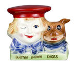 “BUSTER BROWN SHOES” CERAMIC BANK.