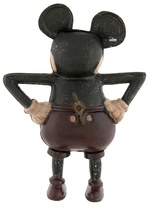 MICKEY MOUSE RARE FRENCH CAST ALUMINUM BANK.