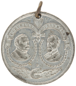 CLEVELAND PAIR OF 1892 MEDALS BOTH UNLISTED IN DEWITT/SULLIVAN AND HAKE.