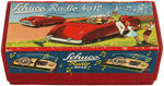 "SCHUCO RADIO 4012" BOXED MUSICAL WIND-UP TOY CAR.