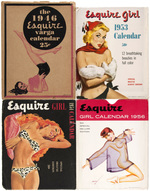 ESQUIRE PIN-UP CALENDAR LOT.