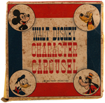 "WALT DISNEY CHARACTER CAROUSEL" BOXED LINE MAR WIND-UP.