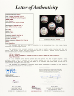 1984 WORLD SERIES CHAMPS DETROIT TIGERS SIGNED BASEBALL.