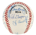 1969 WORLD SERIES CHAMPS NEW YORK METS TEAM-SIGNED BASEBALL.