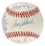 1969 WORLD SERIES CHAMPS NEW YORK METS TEAM-SIGNED BASEBALL.