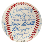 1969 WORLD SERIES CHAMPS NEW YORK METS TEAM-SIGNED BASEBALL.