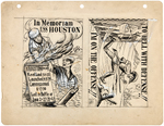 WORLD WAR II PATRIOTIC CARTOON ART LOT BY RICH SHAW.