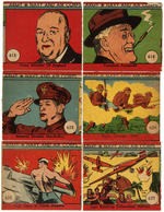 ARMY, NAVY, AIR CORPS STRIP CARD SET.