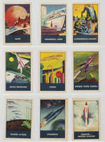 “SPACE PATROL” RALSTON PURINA PREMIUM TRADING CARDS NEAR SET.