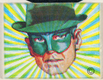 GREEN HORNET BURRY'S PROMOTIONAL RETAILER'S FOLDER.