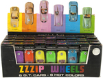 "ZZZIP WHEELS" FULL COUNTER DISPLAY BOX.