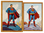 "SUPERMAN" PREMIUM PICTURE PAIR (VARIETY).