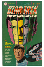 STAR TREK GOLDEN PRESS BOOK FULL DISPLAY.