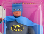 "BATMAN" CARDED MEGO ACTION FIGURE WITH VINYL CAPE VARIATION.