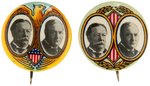 TAFT AND SHERMAN GRAPHIC AND SCARCE JUGATE PAIR FROM 1912.