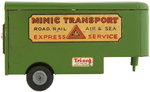 TRI-ANG MINIC TRUCK CAB & TRAILER PAIR.