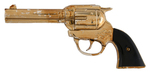 "GENE AUTRY" GOLD-PLATED FIRST MODEL KENTON CAP GUN.