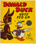 "DONALD DUCK GETS FED UP" FILE COPY BTLB.