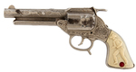 STEVENS "COWBOY KING" CAST IRON CAP GUN.