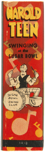 "HAROLD TEEN - SWINGING AT THE SUGAR BOWL" FILE COPY BTLB.