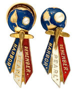 "REMEMBER PEARL HARBOR" MINIATURE PIN AND STUD VERSIONS OF ITEM 905.