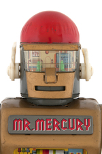 "MR. MERCURY" MARX BATTERY-OPERATED ROBOT.