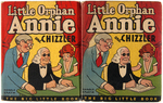 "LITTLE ORPHAN ANNIE AND CHIZZLER" BLB PAIR.