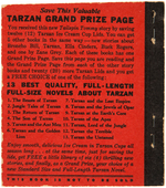 "TAILSPIN TOMMY" TARZAN ICE CREAM WHITMAN PREMIUM BOOK.