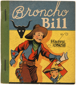 "BRONCHO BILL" TARZAN ICE CREAM WHITMAN PREMIUM BOOK.