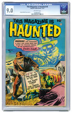 THIS MAGAZINE IS HAUNTED #8 DEC. 1952 CGC 9.0 OFF-WHITE PAGES.