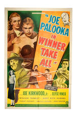 "JOE PALOOKA IN WINNER TAKE ALL" ONE-SHEET MOVIE POSTER.