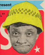 SOUL & RYHTHM & BLUES REVIEW CONCERT POSTER FEATURING MOMS MABLEY & OTHERS.