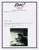 BILLY JOEL SIGNED "THE STRANGER" LP ALBUM COVER.