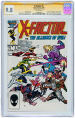 X-FACTOR #5 JUNE 1986 CGC 9.8 NM/MINT - SIGNATURE SERIES (FIRST APOCALYPSE).