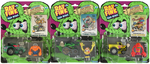 RAT FINK AND THE RAD RODS SET OF SEVEN.