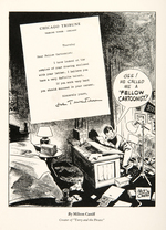 JOHN T. McCUTCHEON "SAGA OF A HOOSIER BOY" COMMEMORATIVE PROGRAM WITH ART BY FAMOUS CARTOONISTS.