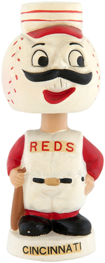 CINCINNATI REDS MINI "MR. RED" BOBBING HEAD.