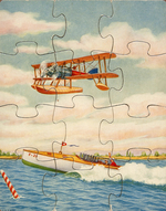 "AIR FLEET PICTURE PUZZLE" BOXED SET.