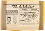 "OFFICIAL BASEBALL GAME."