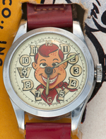 "HOWDY DOODY WRIST WATCH" BOXED WATCH WITH MOVABLE EYES.