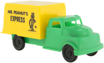 PLANTERS PEANUTS TRUCK & CONTAINERS LOT.