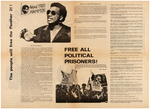 BLACK PANTHERS THREE PIECE LOT: SEALE/HUGGINS POSTER, PLATFORM AND "GRANT'S TOMB" PUBLICATIONS.