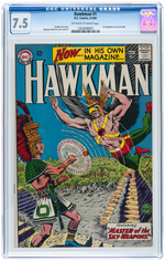 "HAWKMAN" #1 APRIL-MAY 1964 CGC 7.5 VF-.