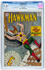 "HAWKMAN" #4 OCTOBER-NOVEMBER 1964 CGC 7.0 VF.