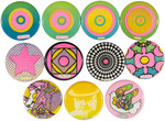 PETER MAX BELT BUTTONS.