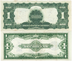 1899 AND 1923 $1 SILVER CERTIFICATES FR226 AND FR237.