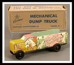 "COURTLAND EASTER GREETINGS" RARE WIND-UP TRUCK.