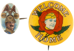 WORLD WAR I "HOCK THE KAISER" PLUS "WELCOME HOME" WITH CALIFORNIA POPPY.