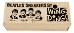 "BEATLES SNEAKERS BY WING DINGS."