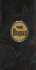 "THE BEATLES" TIE & "THE RINGO CAP."